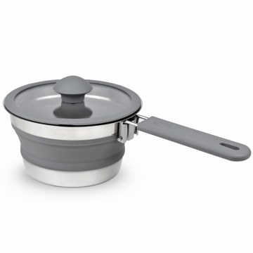 Zusammenklappbarer Camping-Topf 1 l