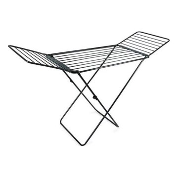 Zusammenklappbarer Wäscheständer TORO 177x93 cm schwarz